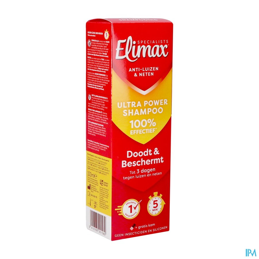 Elimax Shampoo Tegen Luizen Fl 100ml