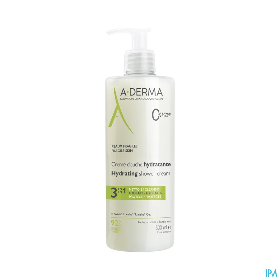Aderma Indisp.creme Douche Hydratante 500ml