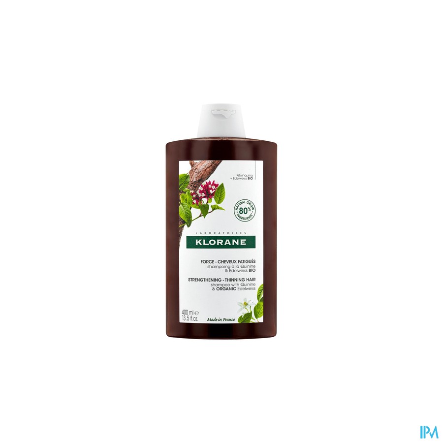 Klorane Capil. Sh Quinine & Edelweiss 400ml Nf