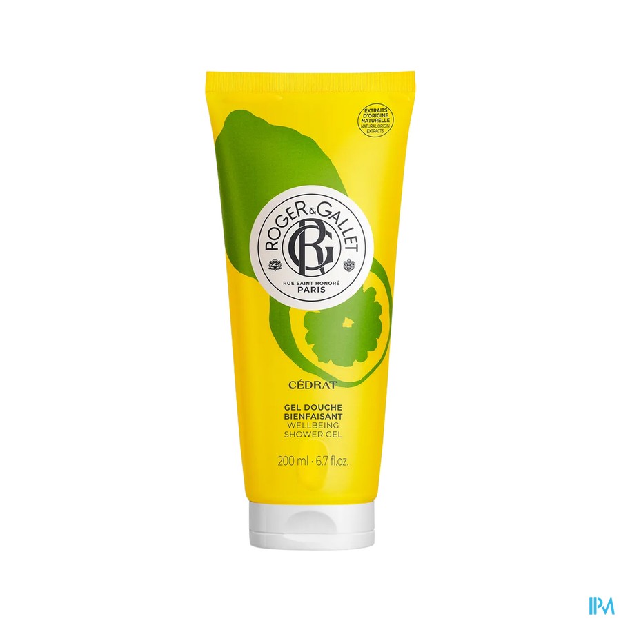 Roger&gallet Cedrat Gel Douche 200ml
