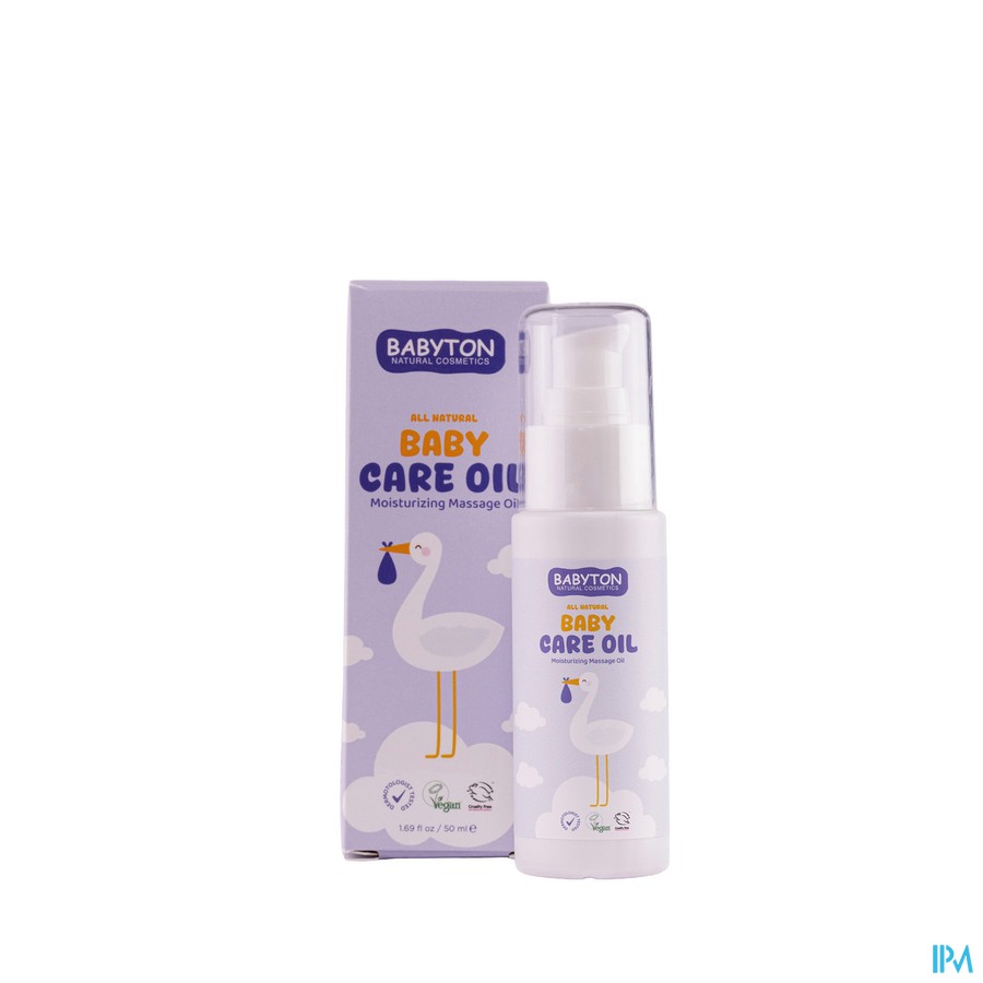 Babyton Natuurlijke Verzorgingsolie Baby 50ml