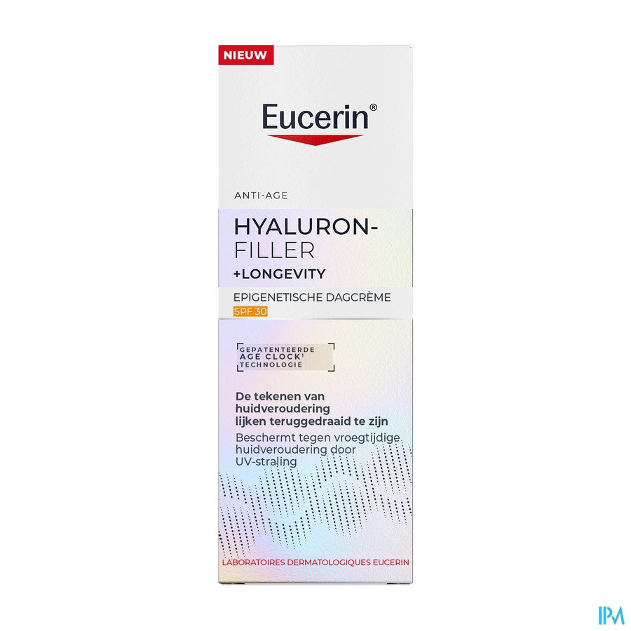 Eucerin Hyaluron-fil.+long.epig.dagcr. Spf30 50ml