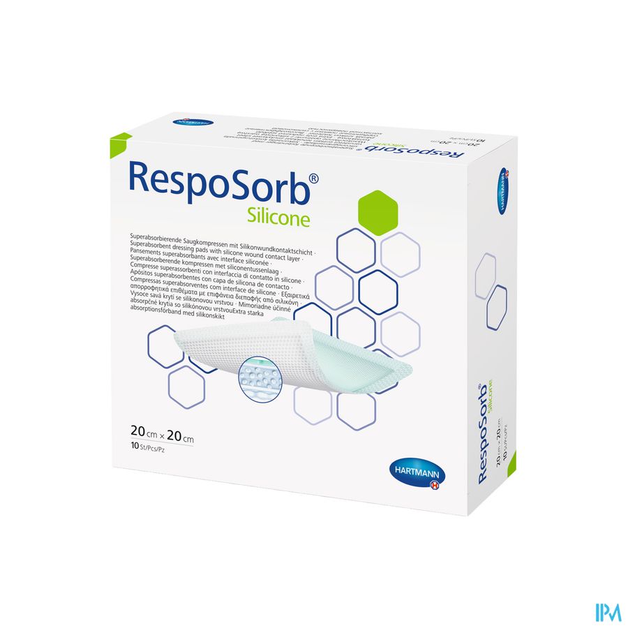 Resposorbs Silicone 20x20cm 10 6850432