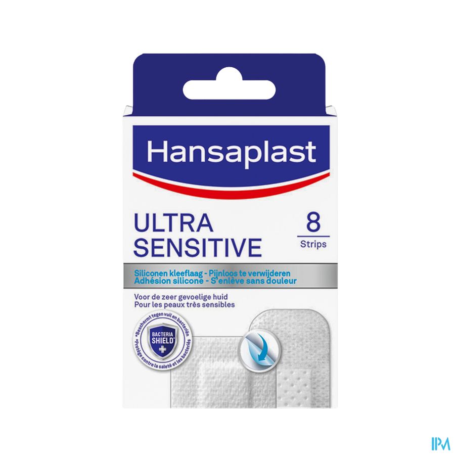 Hansaplast Pleisters Ultra Sensitive 8