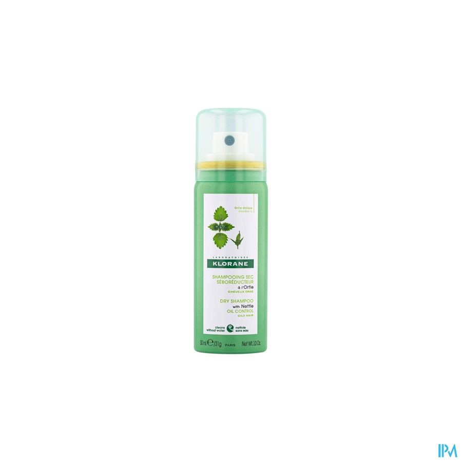 KLORANE BRANDN. DROOGSHAMPOO VET HAAR 50 ML