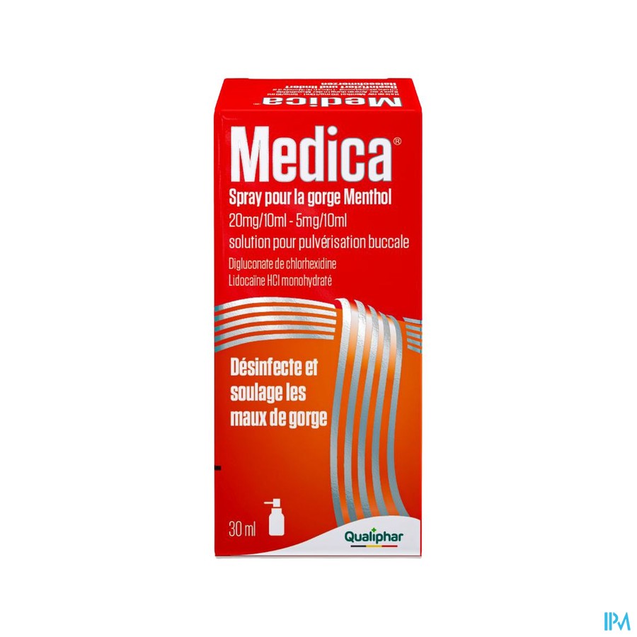 Medica Spray Pour La Gorge Menthol 30ml