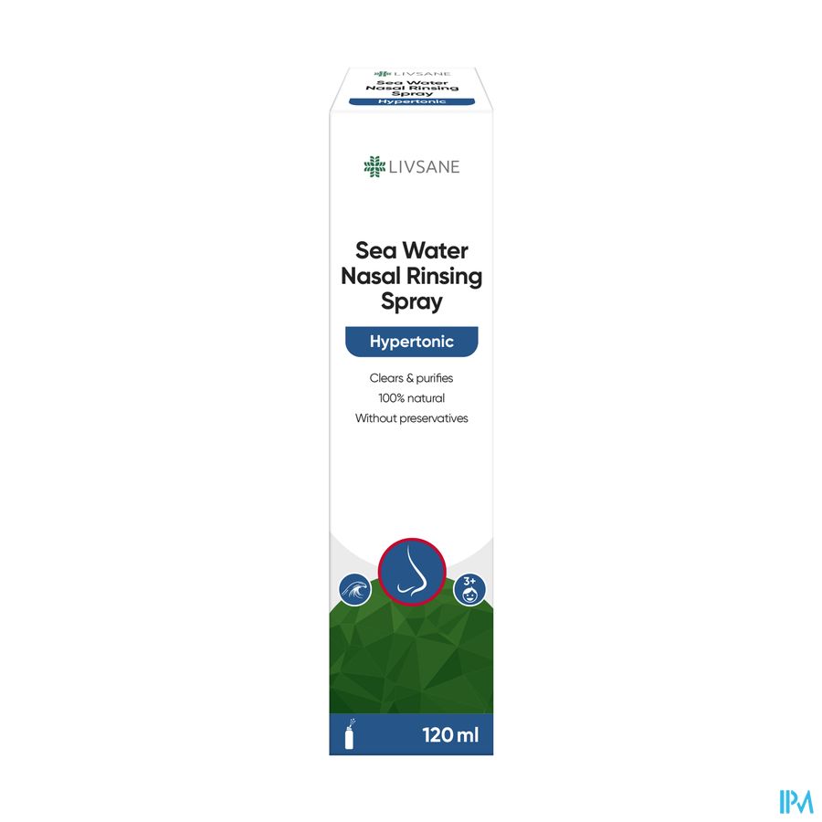 Livsane Nasal Hypertone Neusspray 120ml