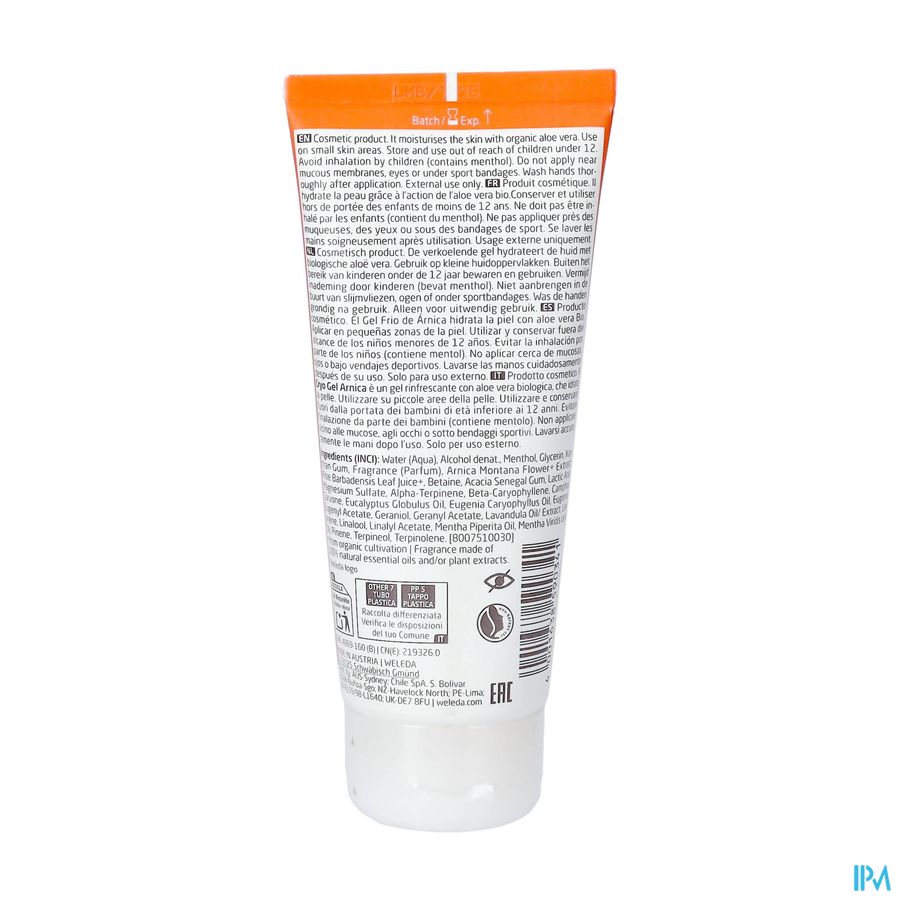 Weleda Arnica Cryo Gel Tube 100ml