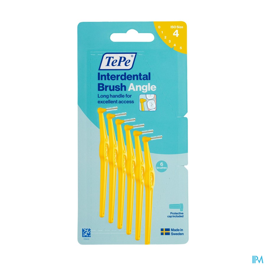 Tepe Angle Interdent. Ragers Geel 0,8mm 6 154650