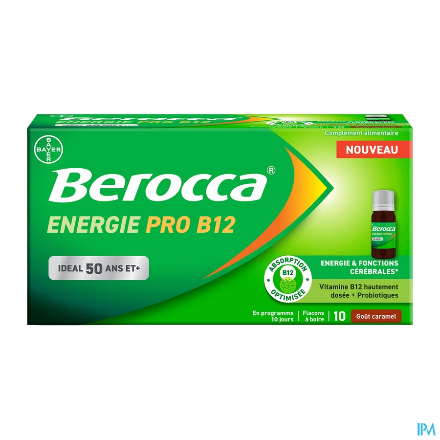 BEROCCA ENERGIE PRO B12 10X10ML