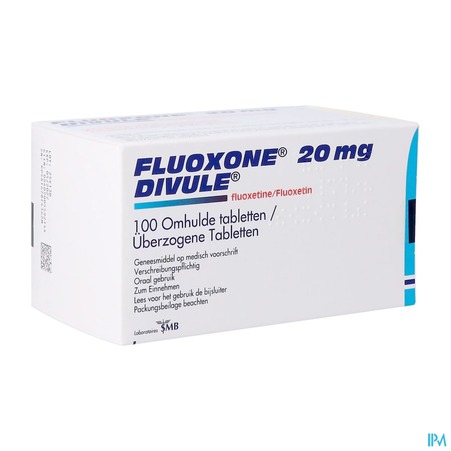 Fluoxone Divule 20mg Omhulde Tabl 100