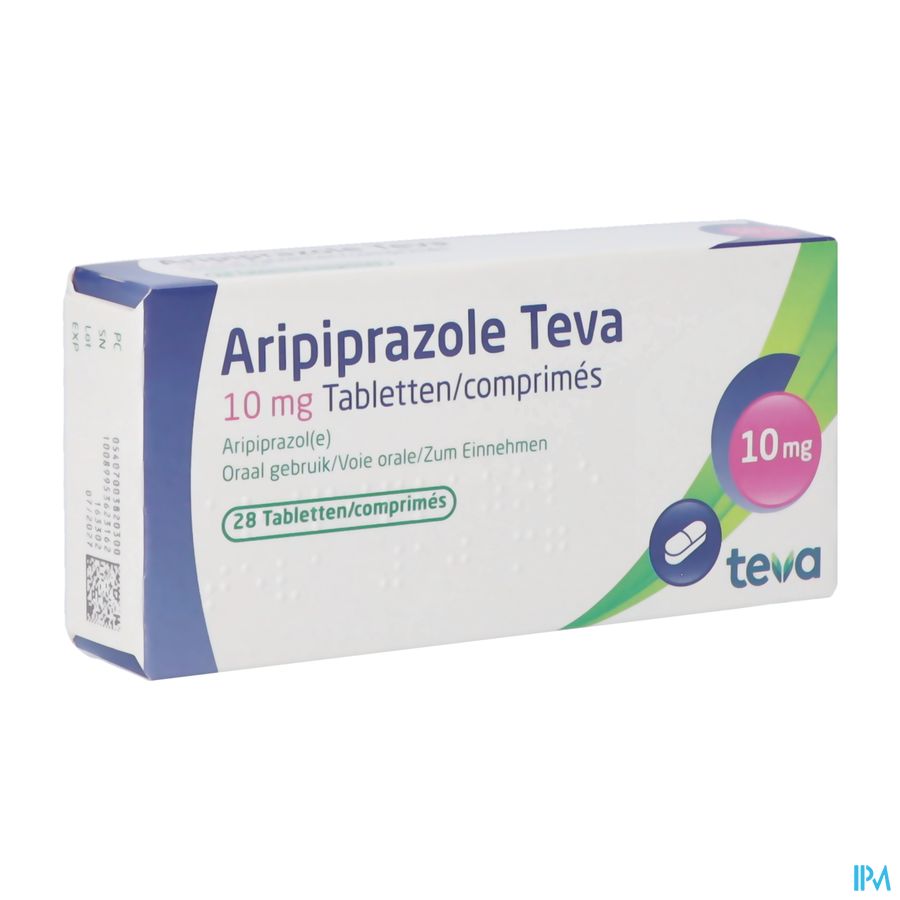 Aripiprazole Teva 10mg Tabl 28 X 10mg Aripiprazole Teva 10mg Tabl 28 X 10mg