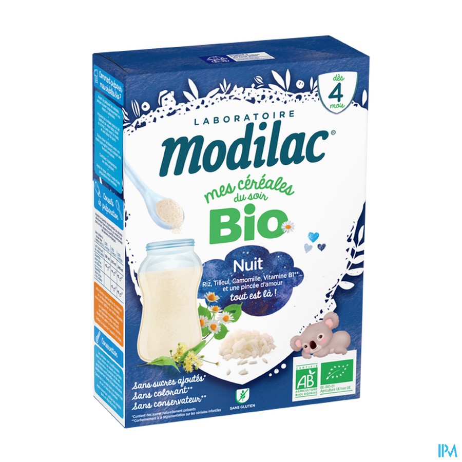MODILAC CEREALE BIO NUIT 250G