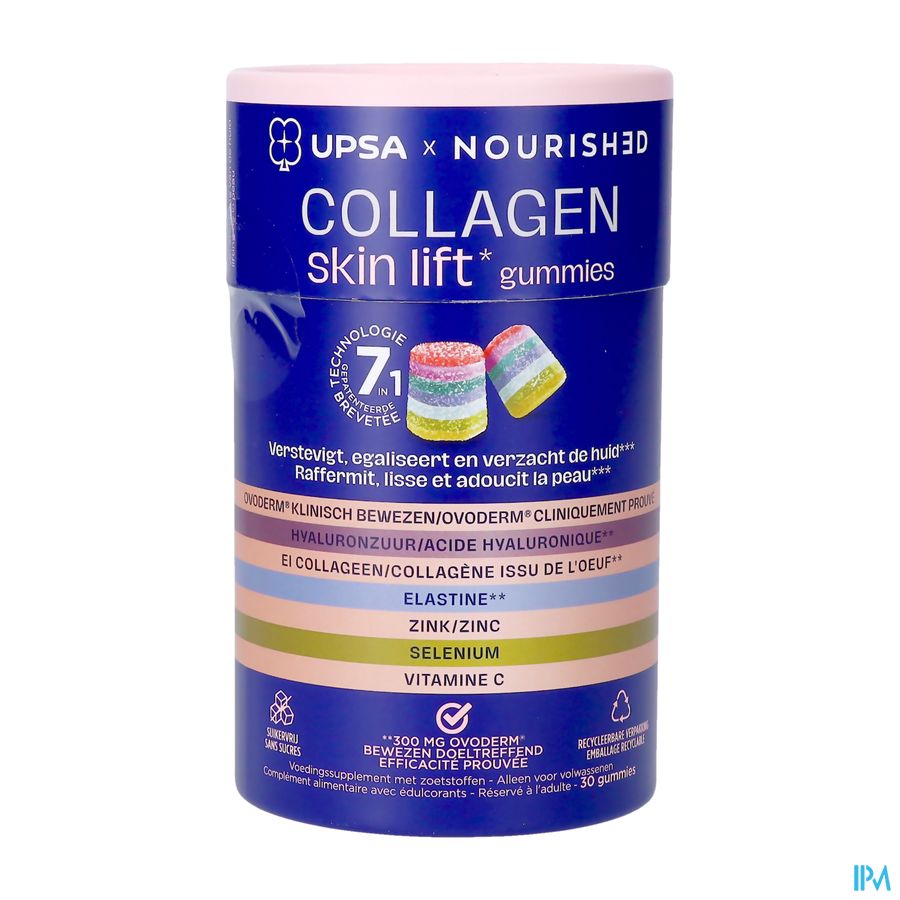 Upsa Nourished Collagen Skin Lift Gummies 30 Upsa Nourished Collagen Skin Lift Gummies 30