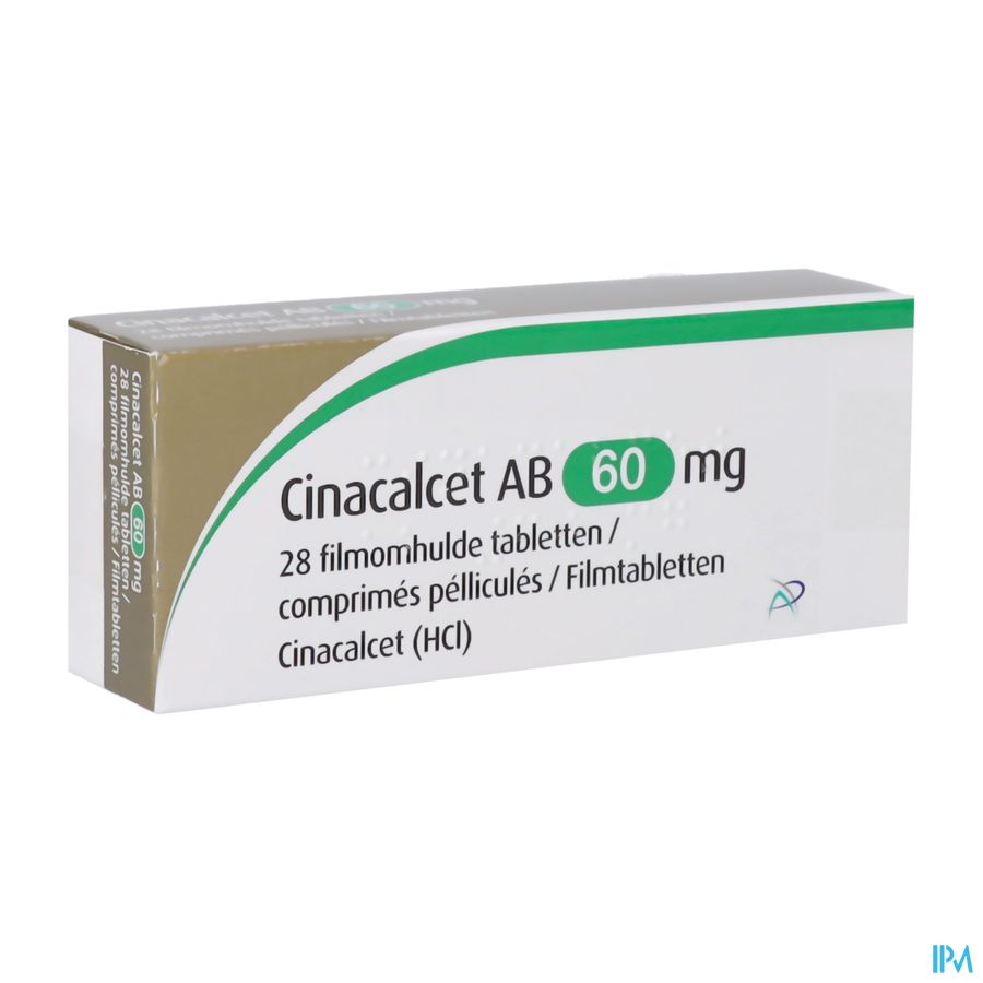 Cinacalcet Ab 60mg Filmomh Tabl 28 X 60mg