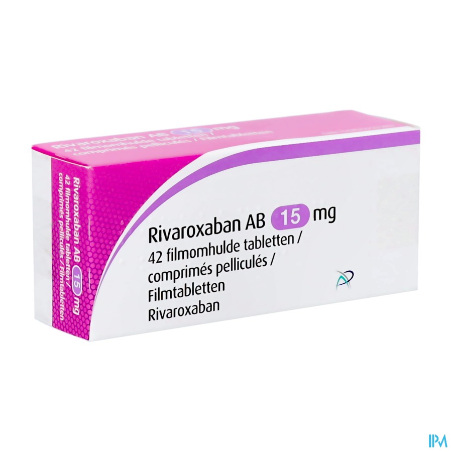 Rivaroxaban Ab Comp Pell 42x15mg