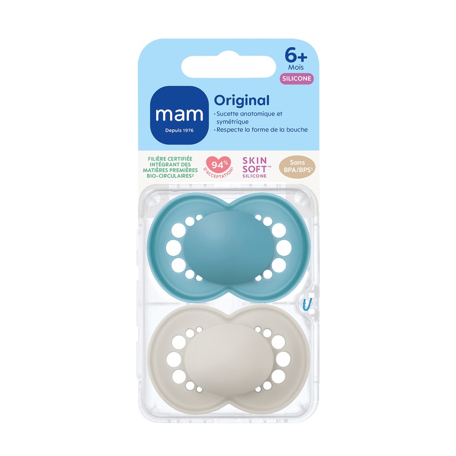 SUCET MAM ORIGIN TEND SIL 6+M X2