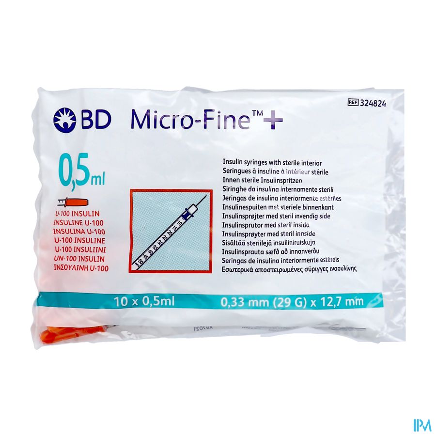 Microfine Ser. Ins. 0,5ml 29g 12,7mm 10 324824