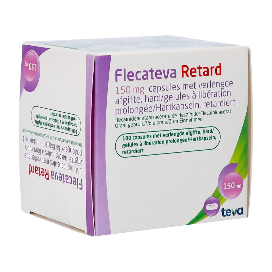 Flecateva Retard 150mg Caps Verlengde Afgifte 100
