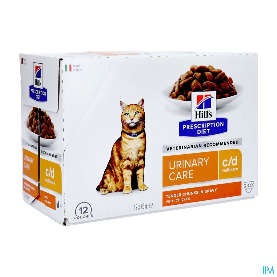 Hills Prescrip.diet Feline Cd Maaltijdzakje 12x85g