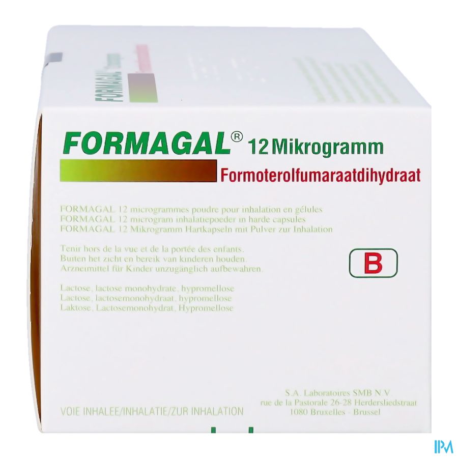 Formagal 12 Mcg Pulv Pr Inhal Caps 180 Formagal 12 Mcg Pulv Pr Inhal Caps 180