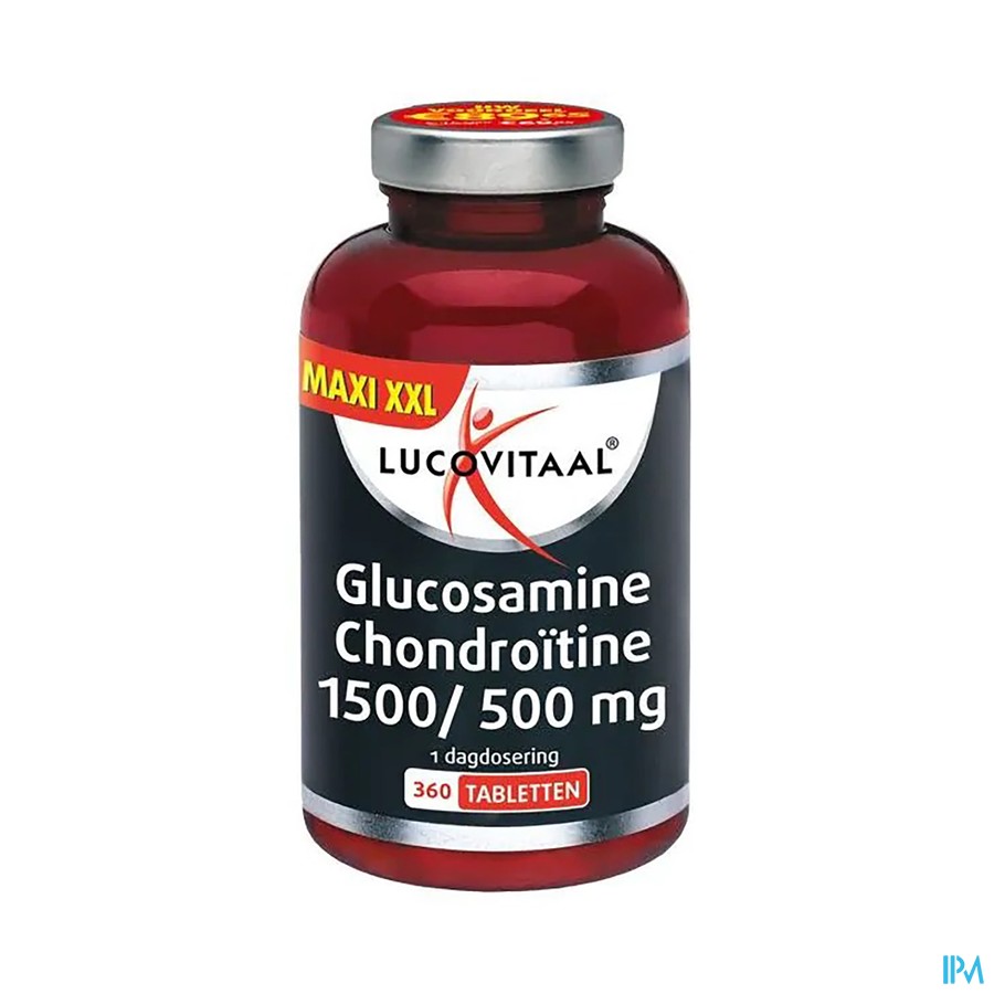 Lucovitaal Glucosamine-chondroit 1500/500 Tabl 360