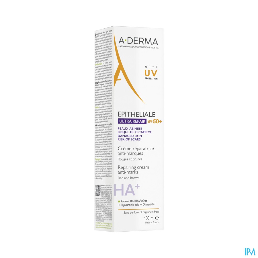 Aderma Epitheliale Creme Spf50+ A/marques 100ml