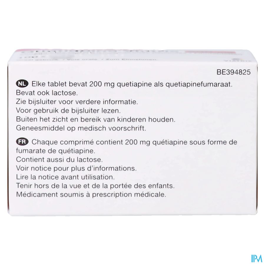 Quetiapine Viatris 200mg Comp Pell 100 7