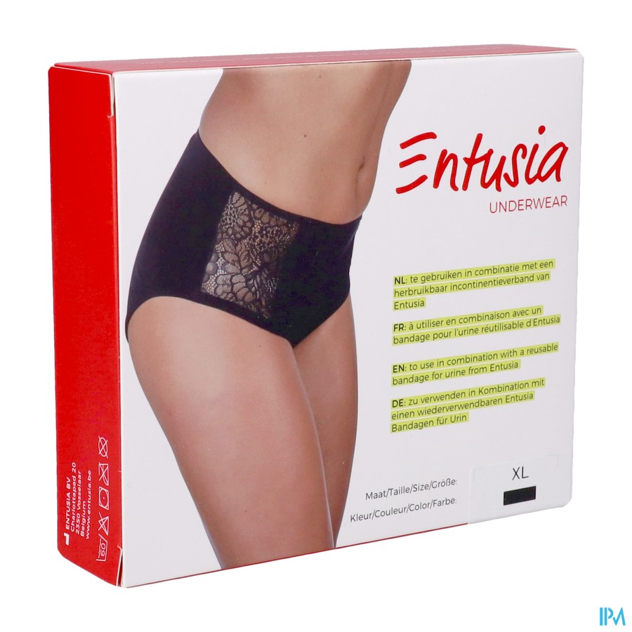 Entusia Taille Haute Noir Xl Produit Combine