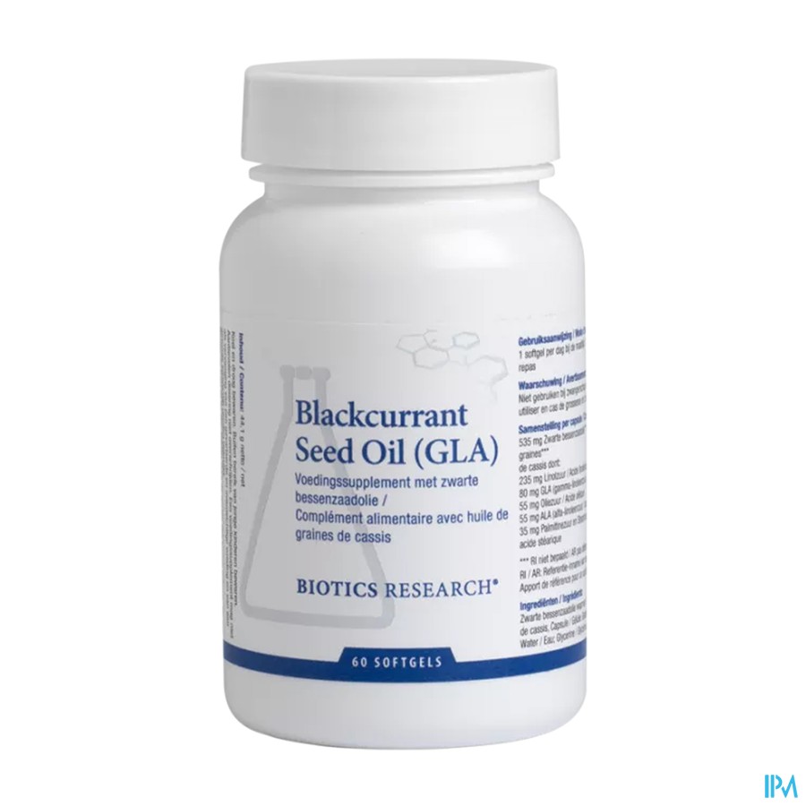 Black Current Seed Oil Biotics Caps 60