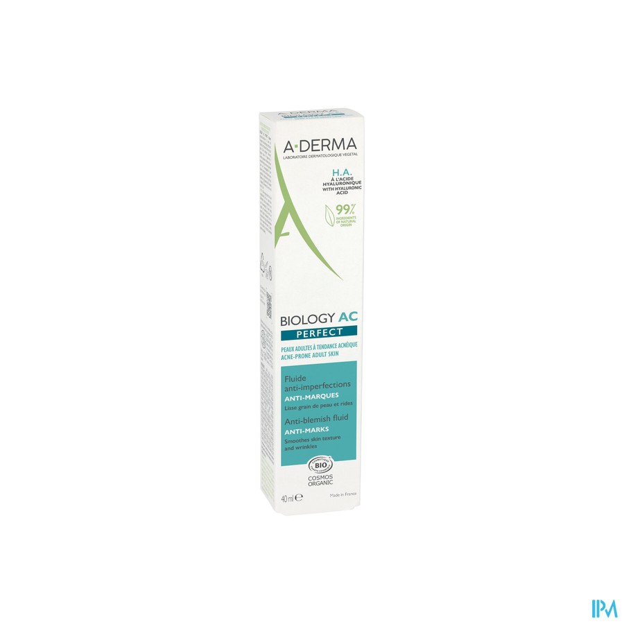 Aderma Biology Ac Perfect Fluide A/imperfect. 40ml