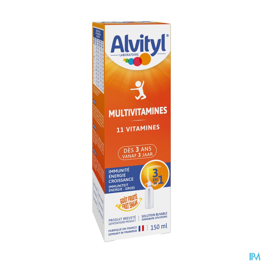 Alvityl Multivitaminen Drinkb.opl Fl 150ml