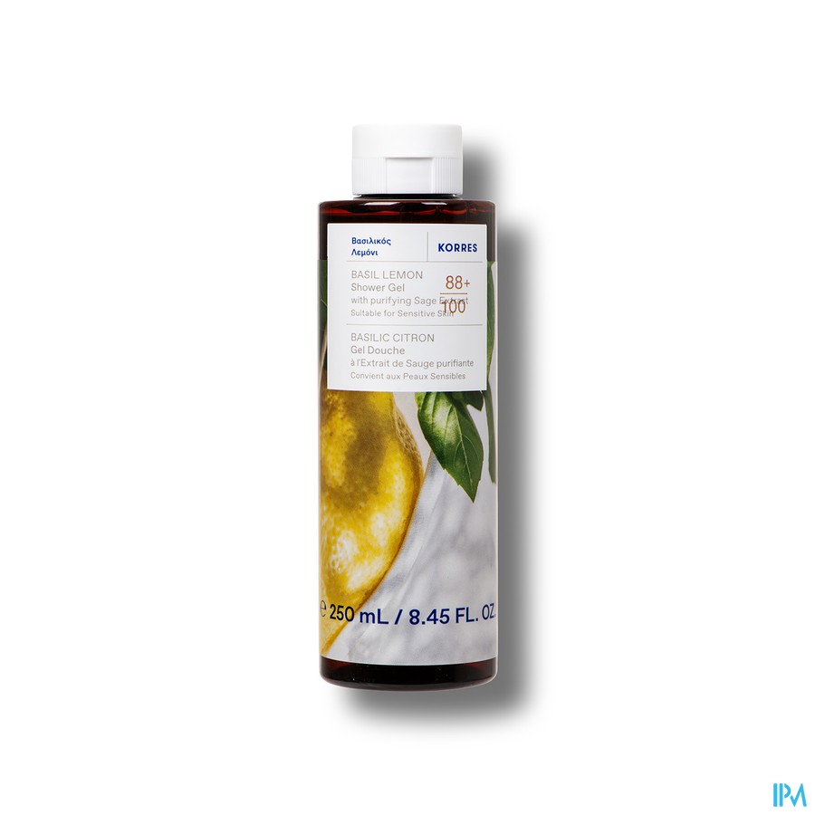 Korres Kb Bas. Lemon Gel Douche 250ml