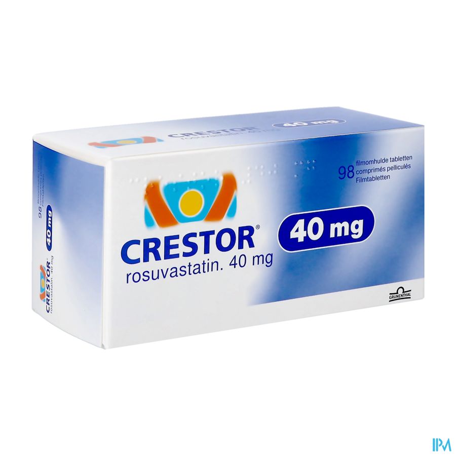 Crestor Comp 98 X 40mg