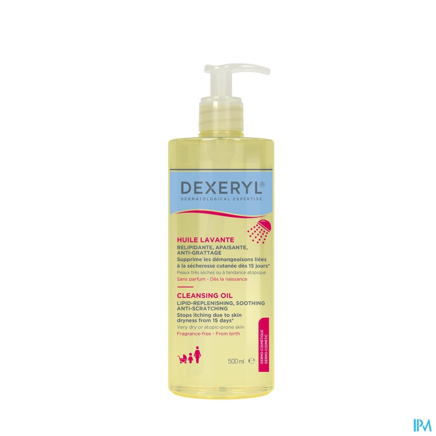 Dexeryl Wasolie Pump Fl 500ml