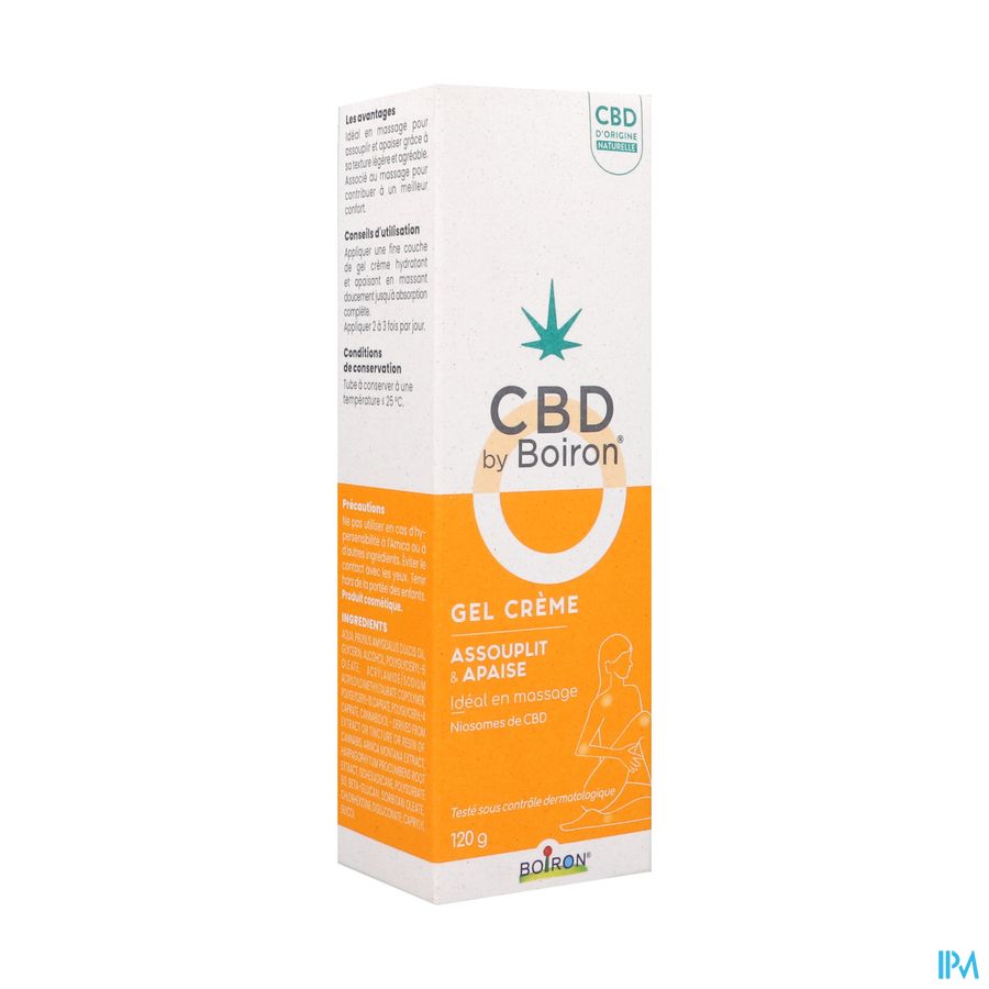 Cbd Gel Creme Verzachtend & Kalmerend 120g Boiron