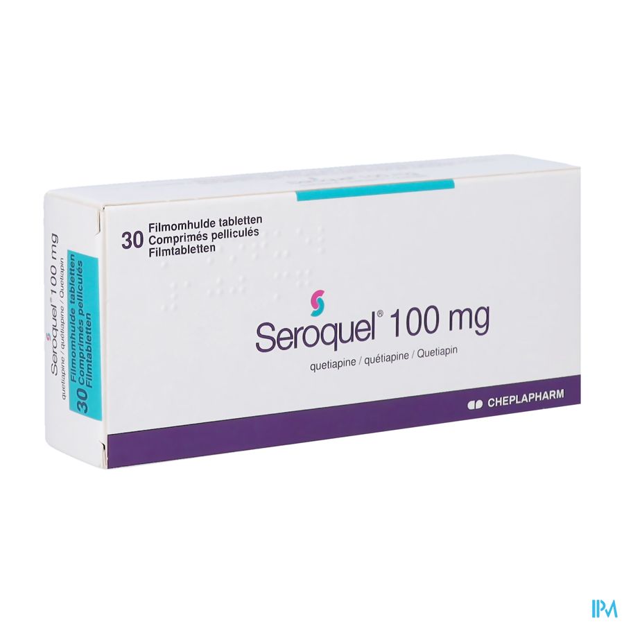 Seroquel 100 Comp 30 X 100mg Seroquel 100 Comp 30 X 100mg