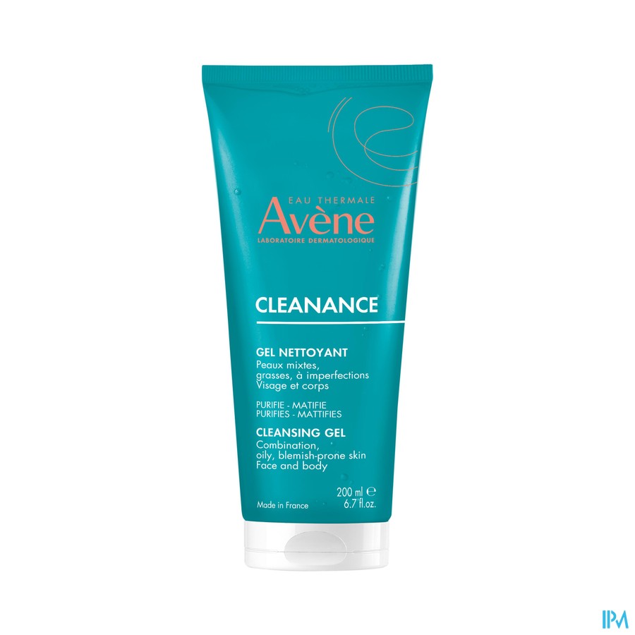Avene Cleanance Gel Nettoyant Tube 200ml