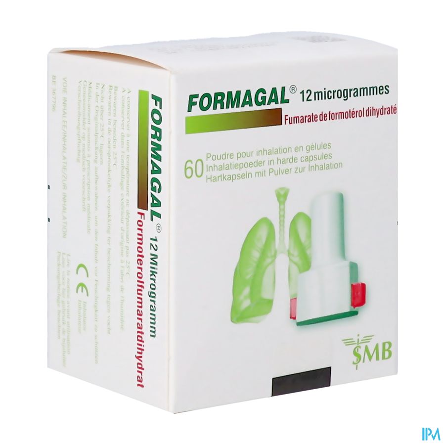 Formagal 12 Mcg Poeder Vr Inhal Caps 60 Formagal 12 Mcg Poeder Vr Inhal Caps 60