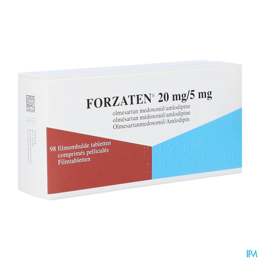 Forzaten Pi Pharma 20mg/5mg Filmomh Tabl 98 Pip