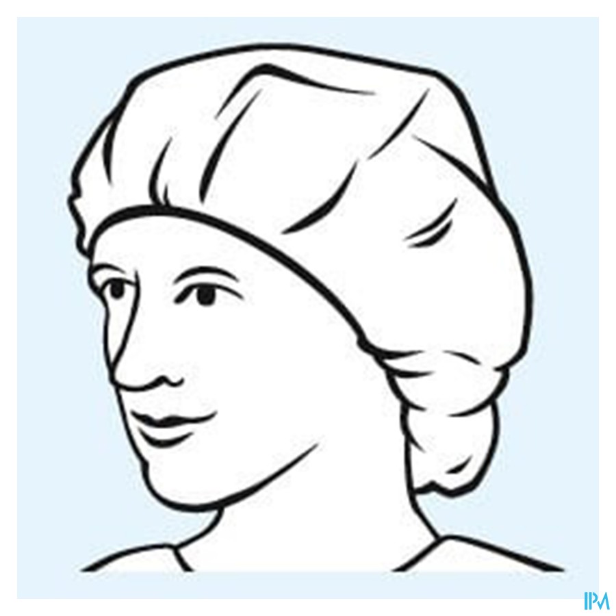 Hartmann Foliodress Cap Univ.wit 100 P/s