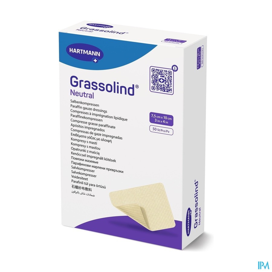 Hartmann Grassolind 7,5x10cm St. 50 P/s