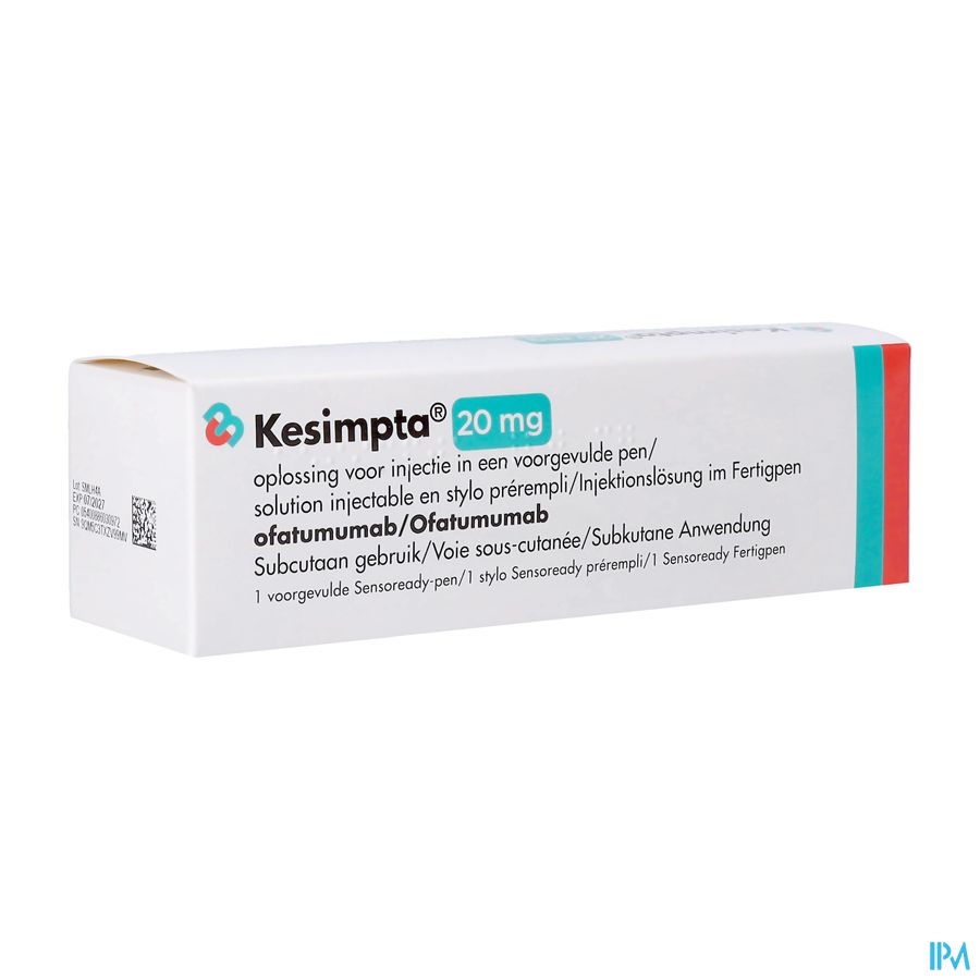 Kesimpta 20mg Pi Pharma Opl Inj Voorgev.pen 1 Pip Kesimpta 20mg Pi Pharma Opl Inj Voorgev.pen 1 Pip