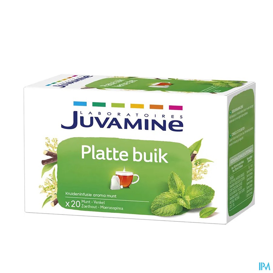 Juvamine Platte Buik Zakje 20x15g