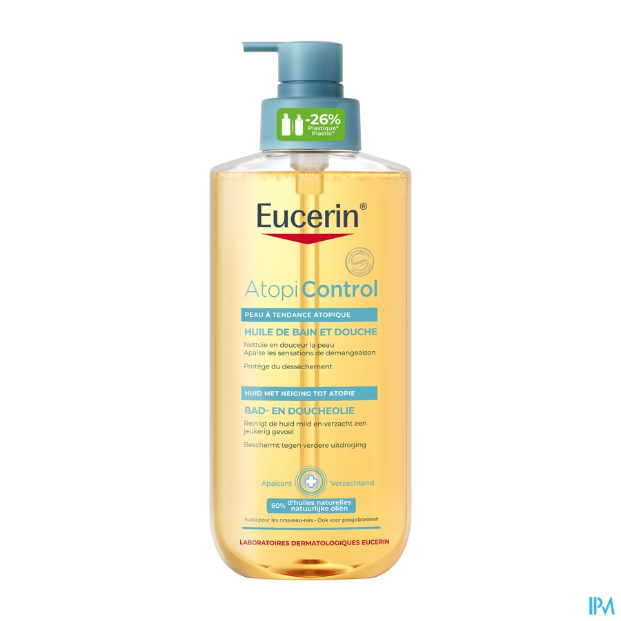 Eucerin Atopicontrol Bad/douche Olie Pomp 400ml