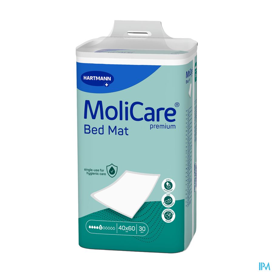 Molicare Pr Bed Mat 5d 40x60 30 P/s