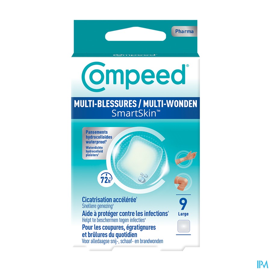 Compeed Smartskin Multi-wond Large 9