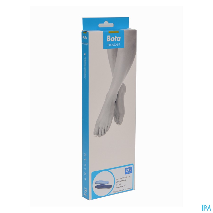 Bota Podo 15 Inlegzool Sil.blue Spot 44-46 Xxl