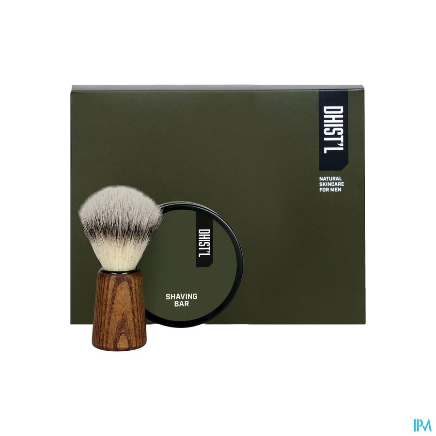 Dhistl Shaving Set Shaving Bar + Brush