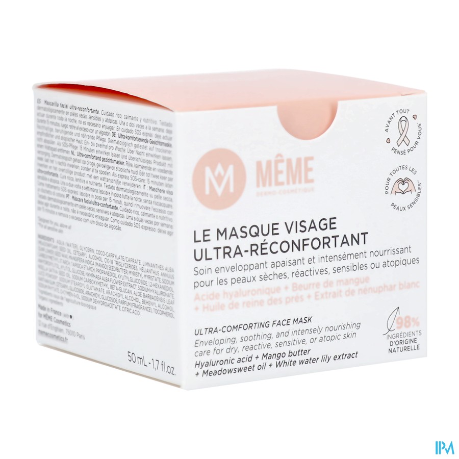 Meme Ultra Comfort Gezichtsmasker Pot 50ml